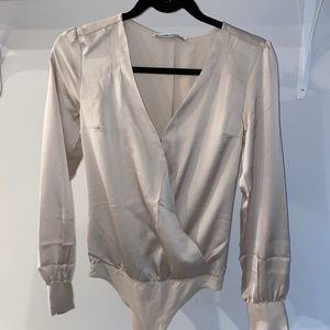 Abercrombie & Fitch silk bodysuit